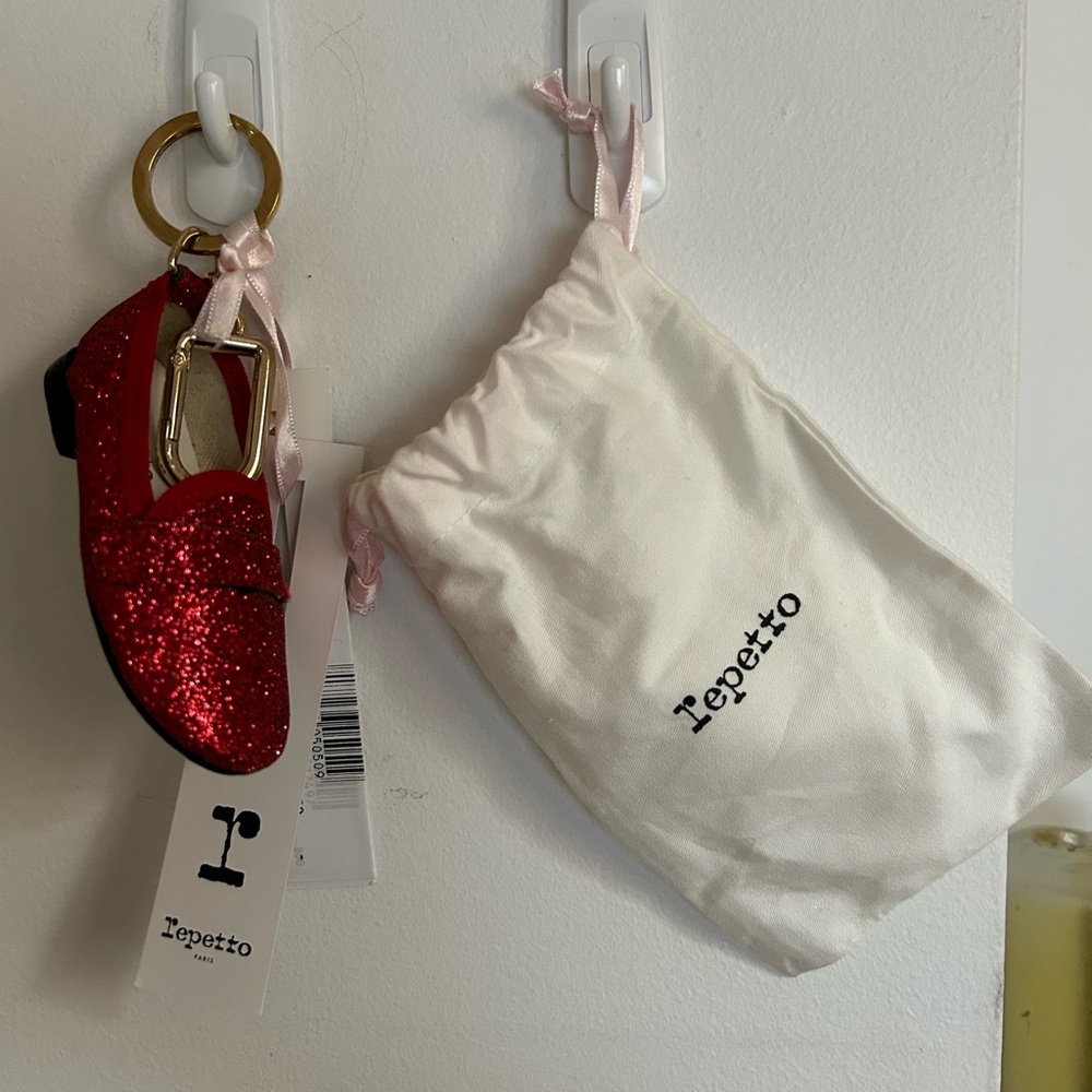 NWT Miniature version of a Repetto shoes keychain ❤️